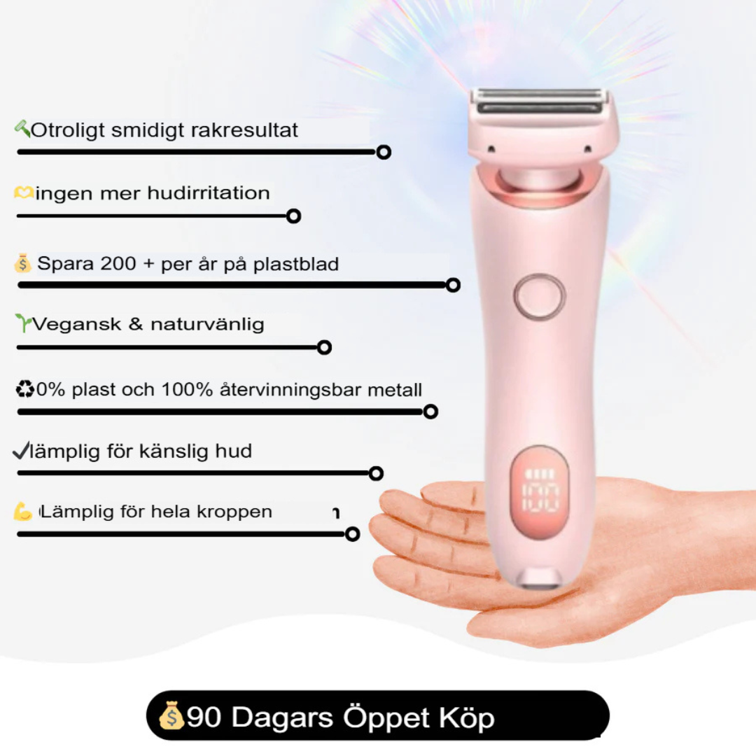 SmoothShave Dual | Precisions Rakapparat för Kvinnor