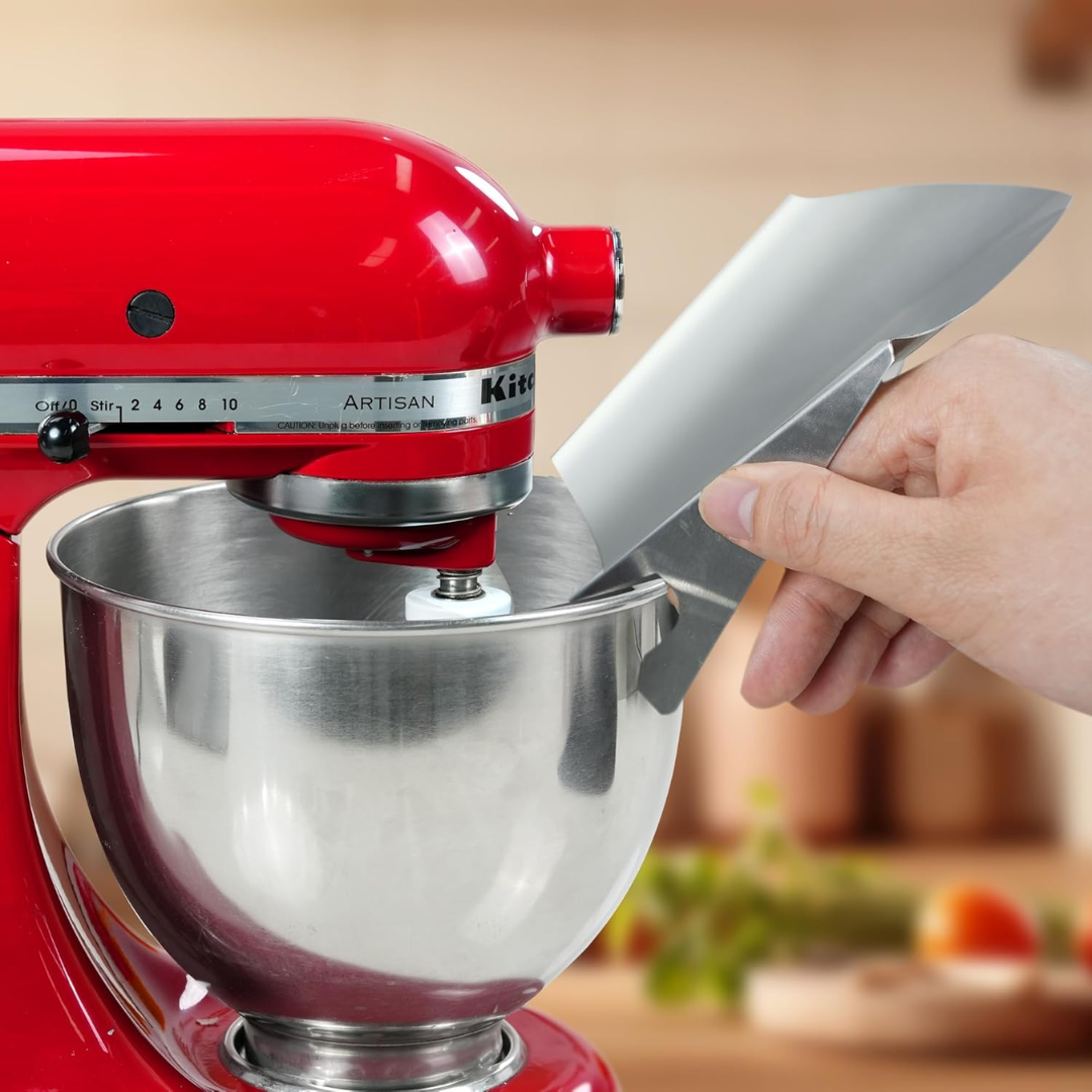 ProPour Rostfritt Stål Hällskydd | Kladdfritt Mixertillbehör för Exakt Hällning