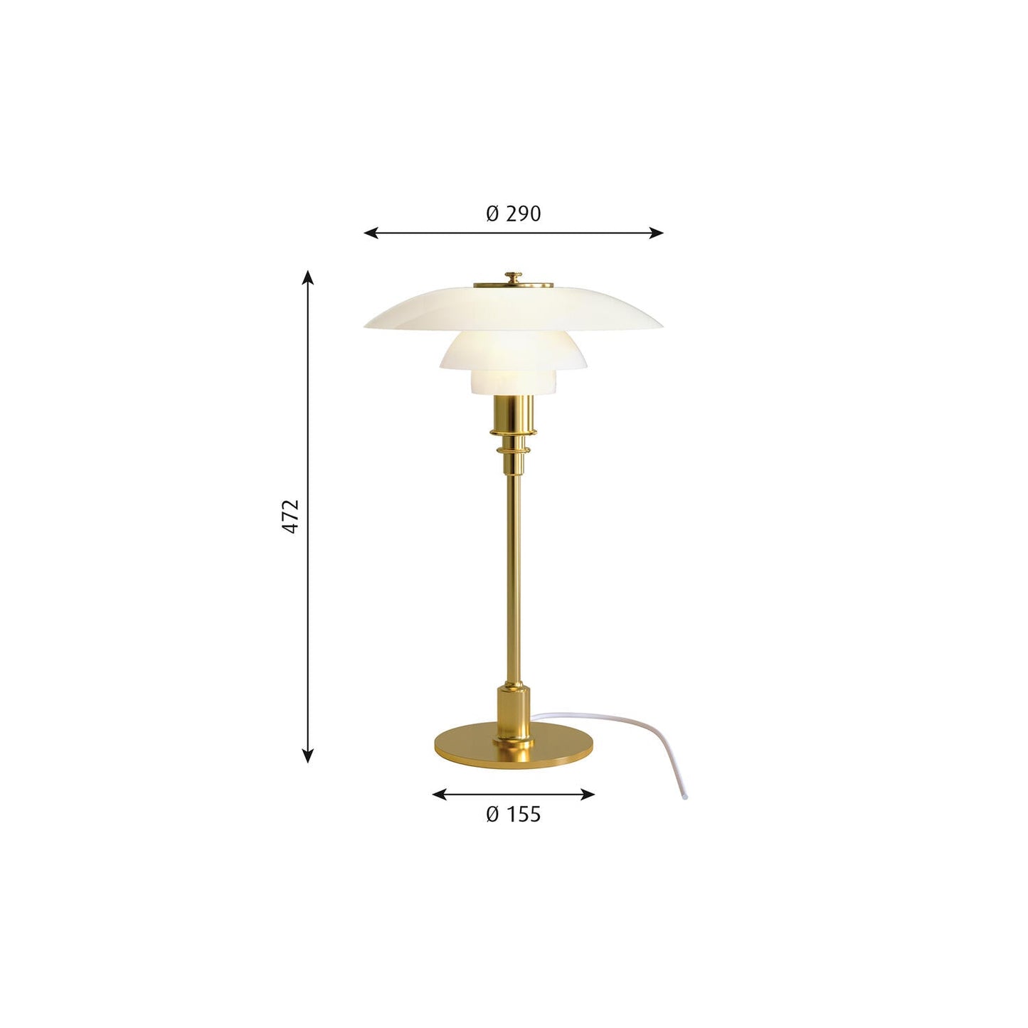 PH 3/2 Bordlampe