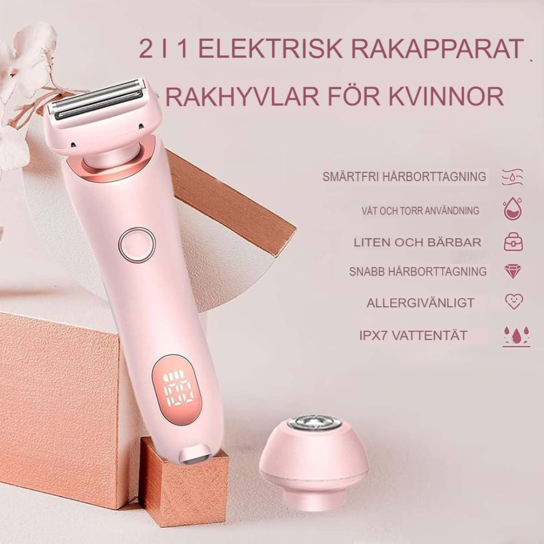 SmoothShave Dual | Precisions Rakapparat för Kvinnor