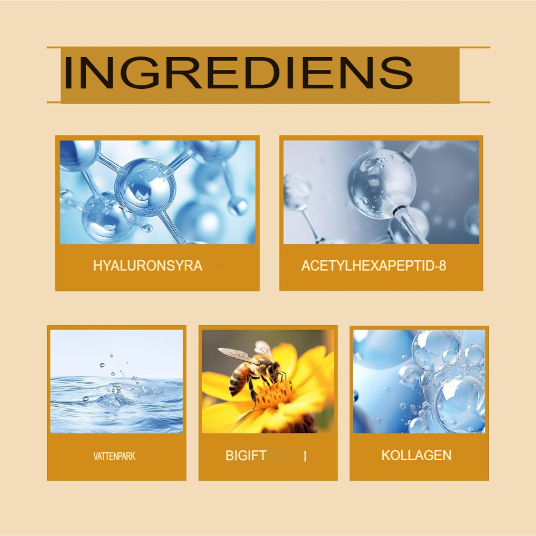 Botox Bivene Antirynkkräm | Kollagenstimulerande & Hudstramande