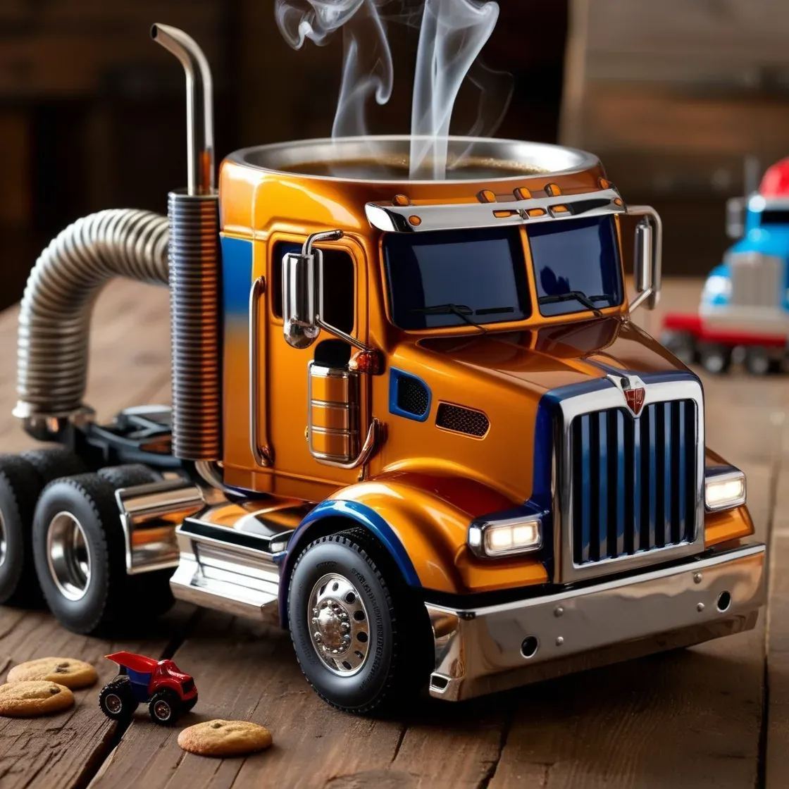 TruckerFuel™| Håller dryckerna varma längre