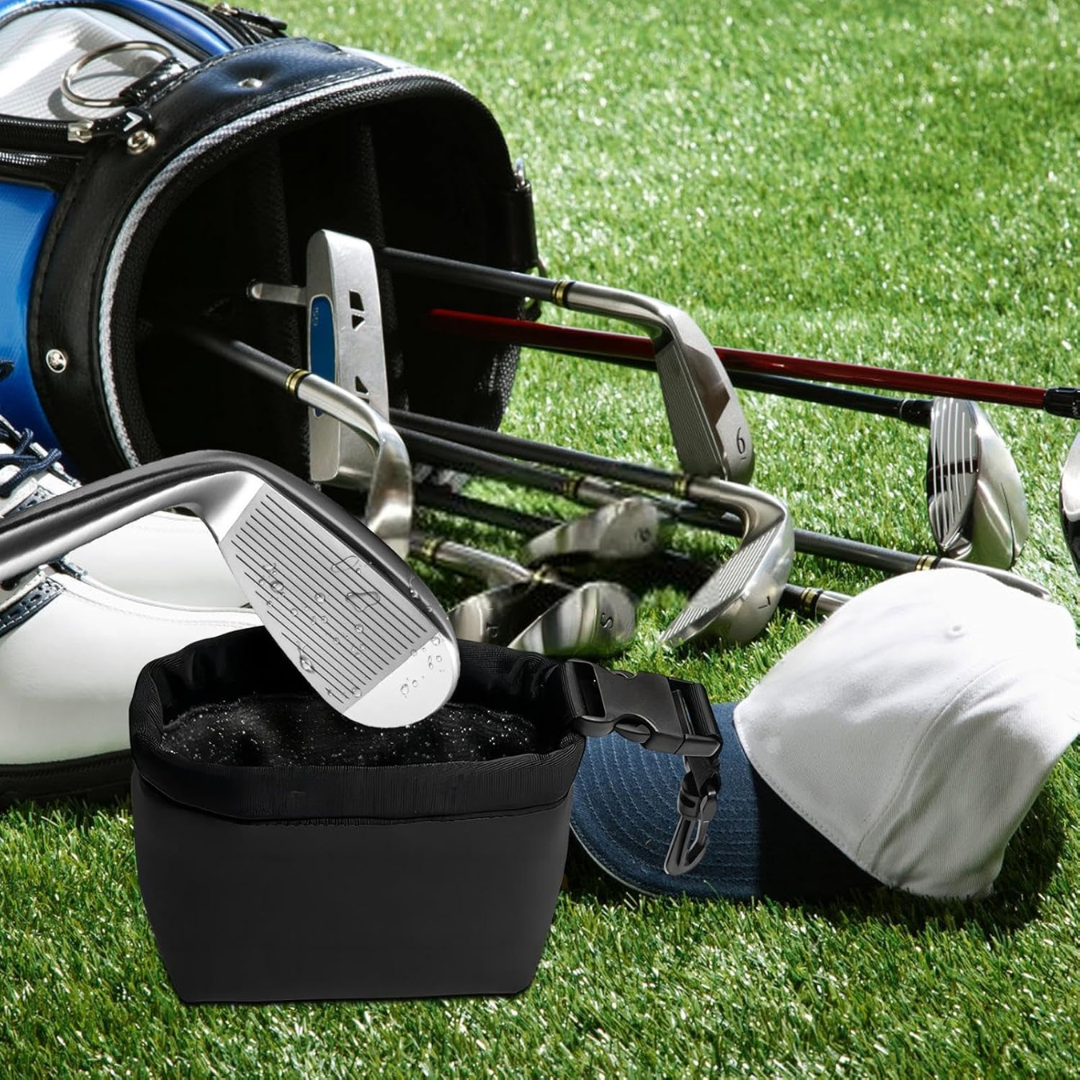 GolfPro Rengöringsväska | Nödvändigt Underhållskit för Golfklubbor & Bollar