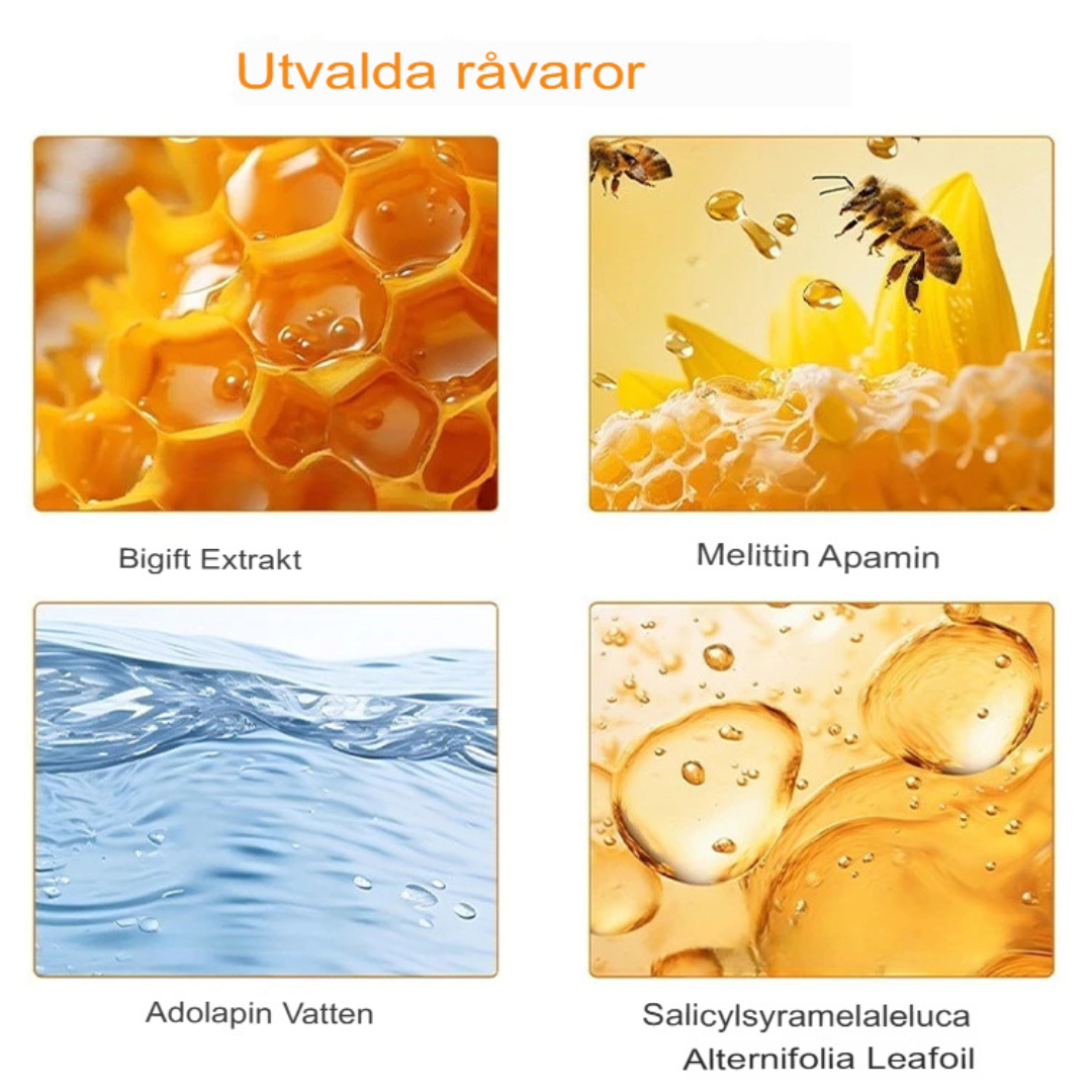 Bee Venom Taggborttagningsspray | Snabb Lösning för Hudflikar