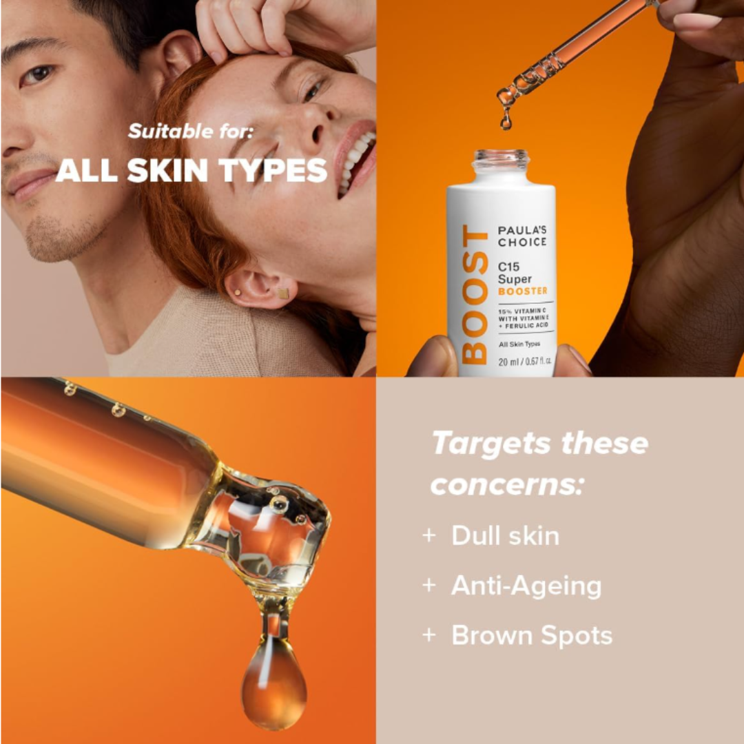 Paula's Choice C15 Super Booster | Anti-Aging Serum med 15% Vitamin C