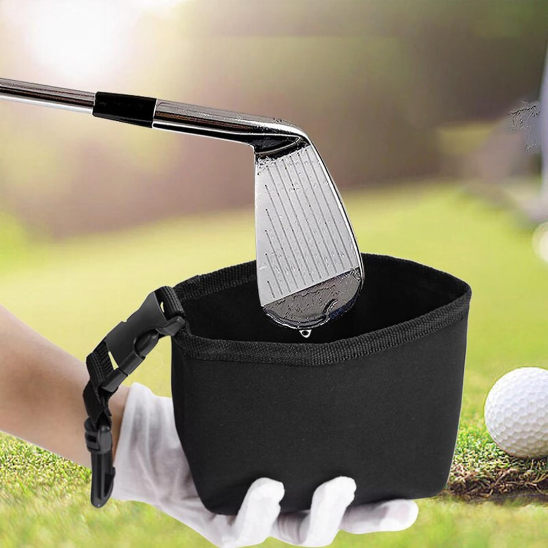 GolfPro Rengöringsväska | Nödvändigt Underhållskit för Golfklubbor & Bollar