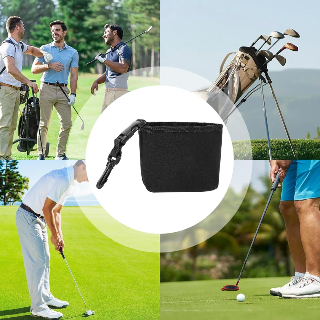 GolfPro Rengöringsväska | Nödvändigt Underhållskit för Golfklubbor & Bollar