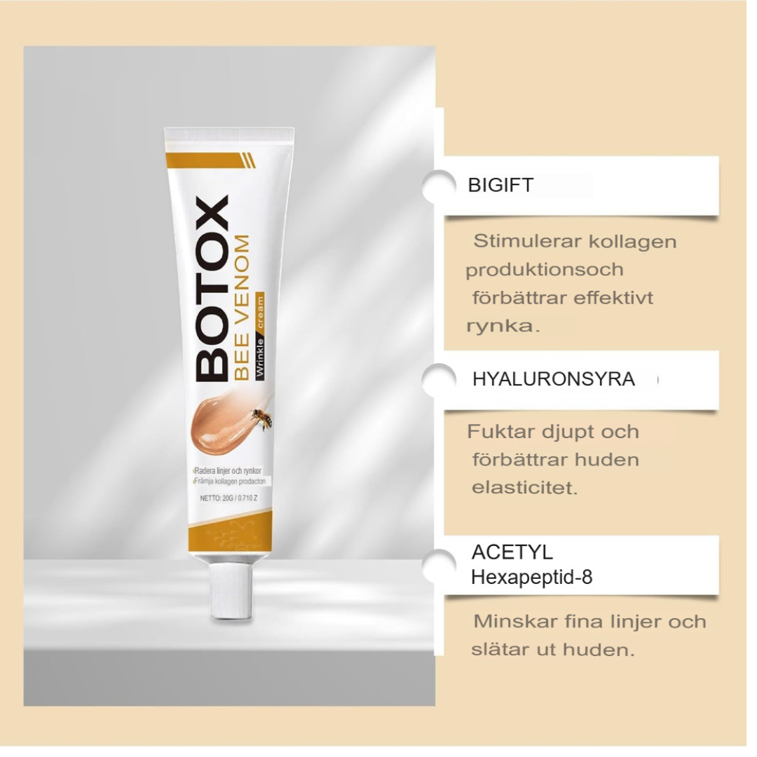 Botox Bivene Antirynkkräm | Kollagenstimulerande & Hudstramande