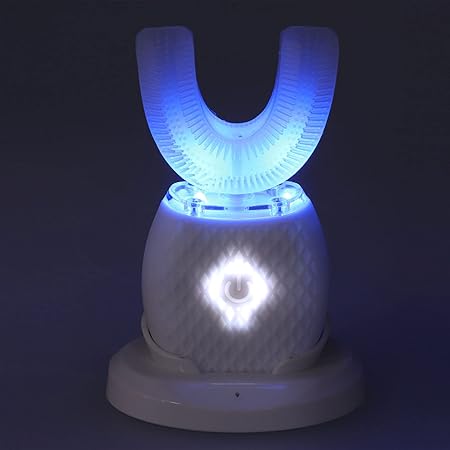 Smart U-Formad Sonic Elektrisk Tandborste | Vitande Tandrengörare