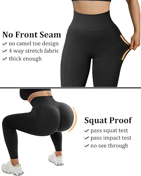 Formande Högmidjade Leggings | Slimmande Magkontroll