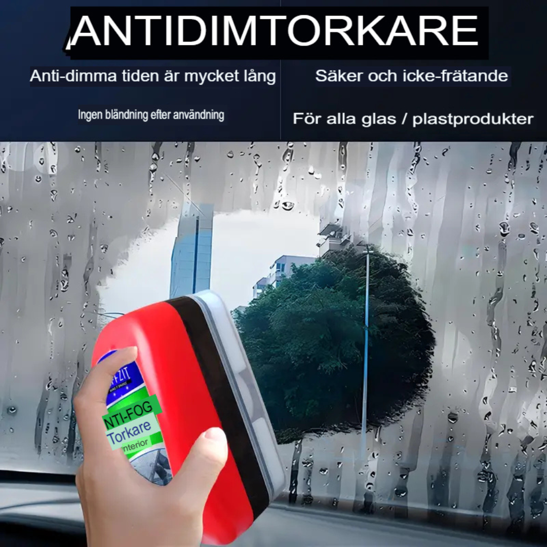 ClearView Anti-Dimma Vindrutesudd | Defoggerspray för Förbättrad Körsäkerhet, 120ml