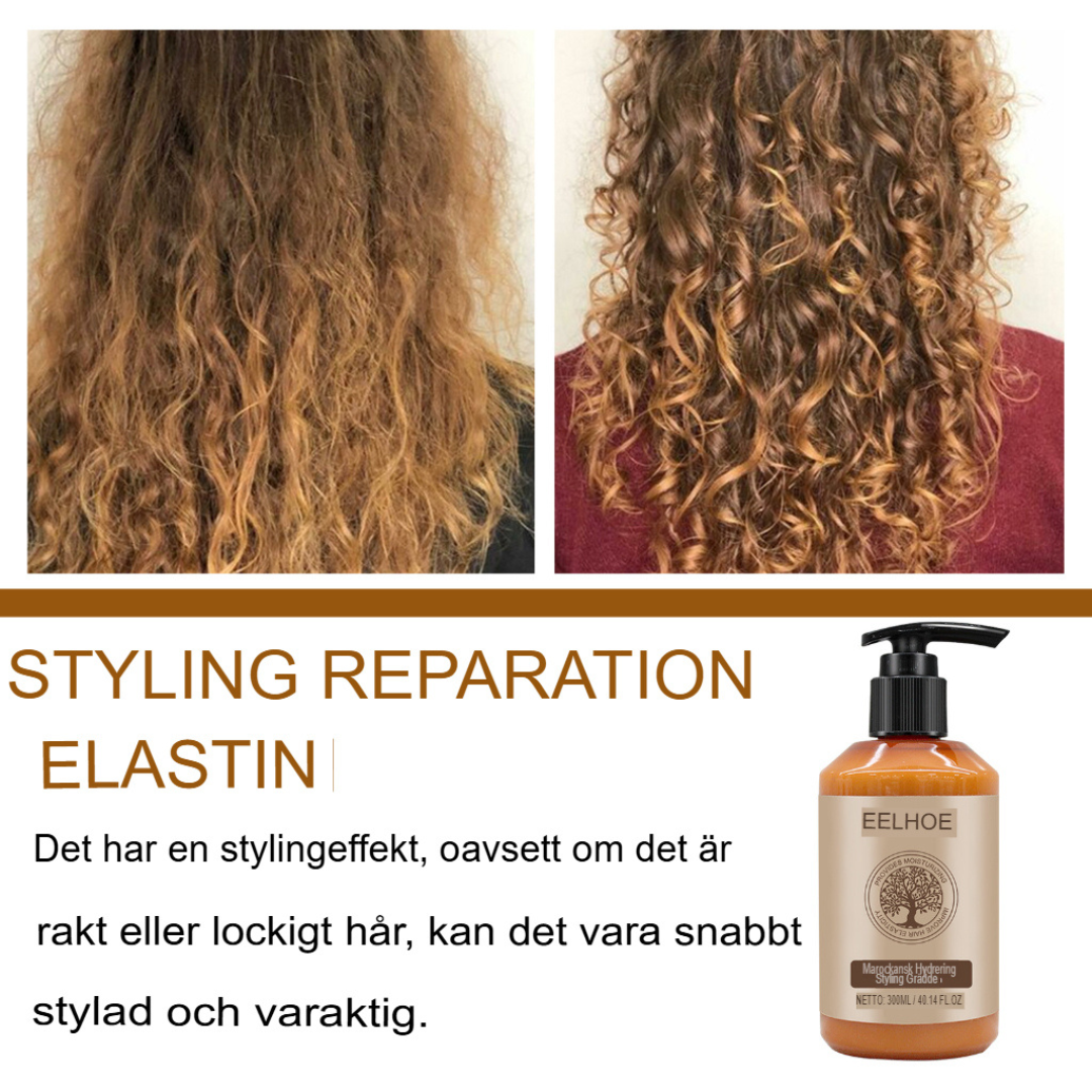 Luxe Marockansk Återfuktande Kräm | Förvandla Ditt Hår med Bestående Glans