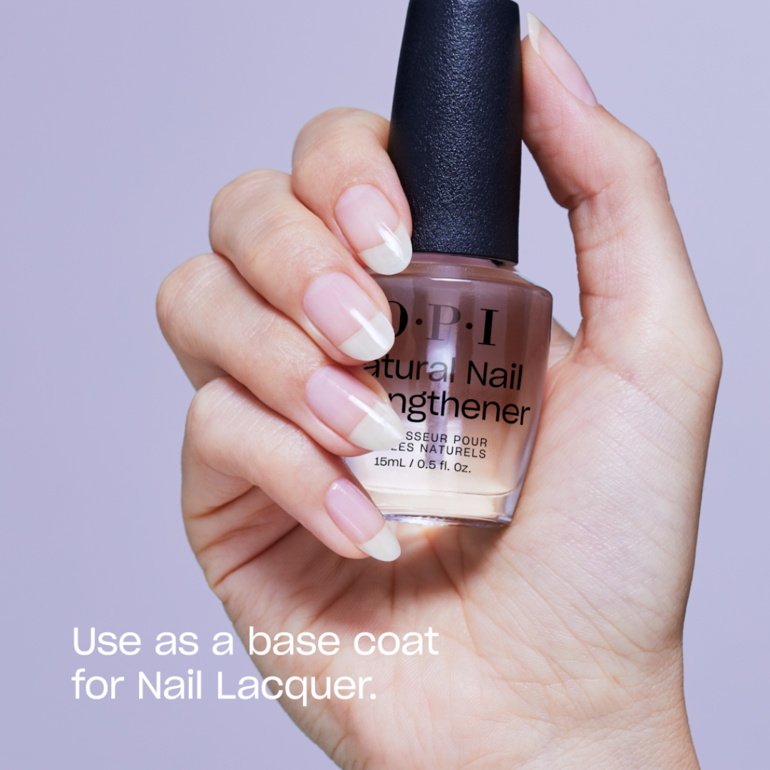OPI Naturlig Nagelförstärkare | 15mL Nagelhärdare för Starkare, Friskare Naglar