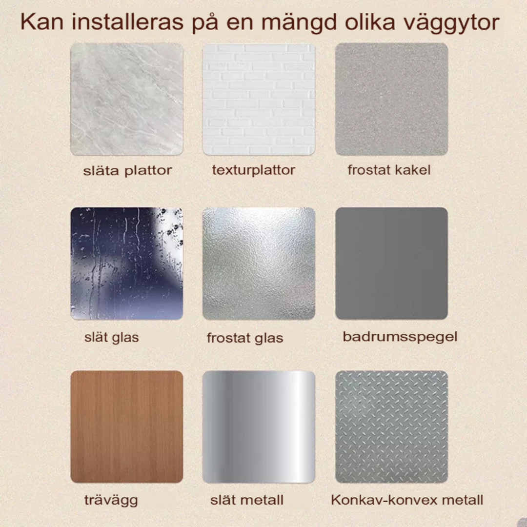 LuxeFold Väggkrokar | Platssparande, Elegant Design för Moderna Hem