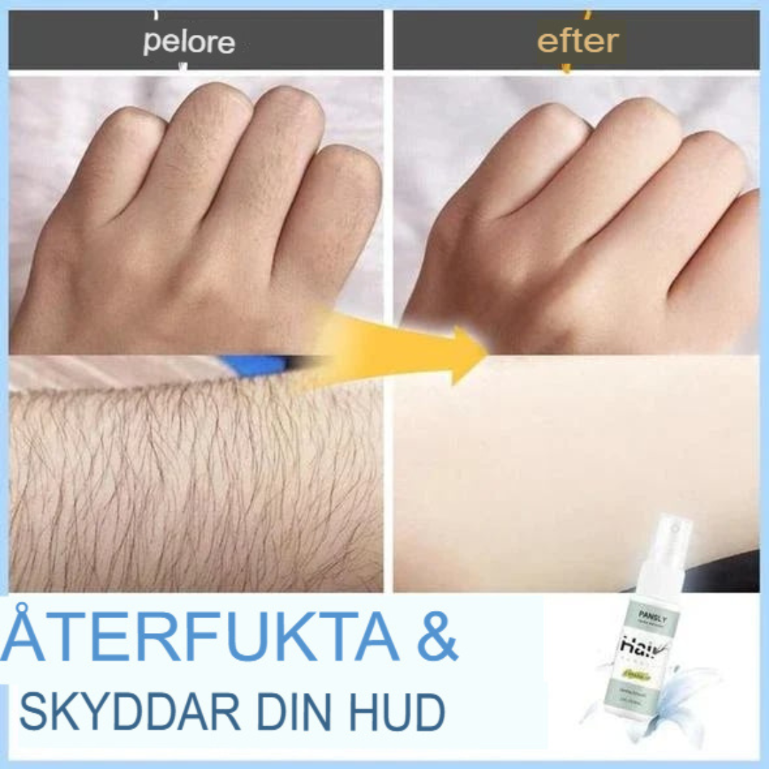 QuickEase 5-minuters Hårborttagningsspray | Skonsam & Långvarig