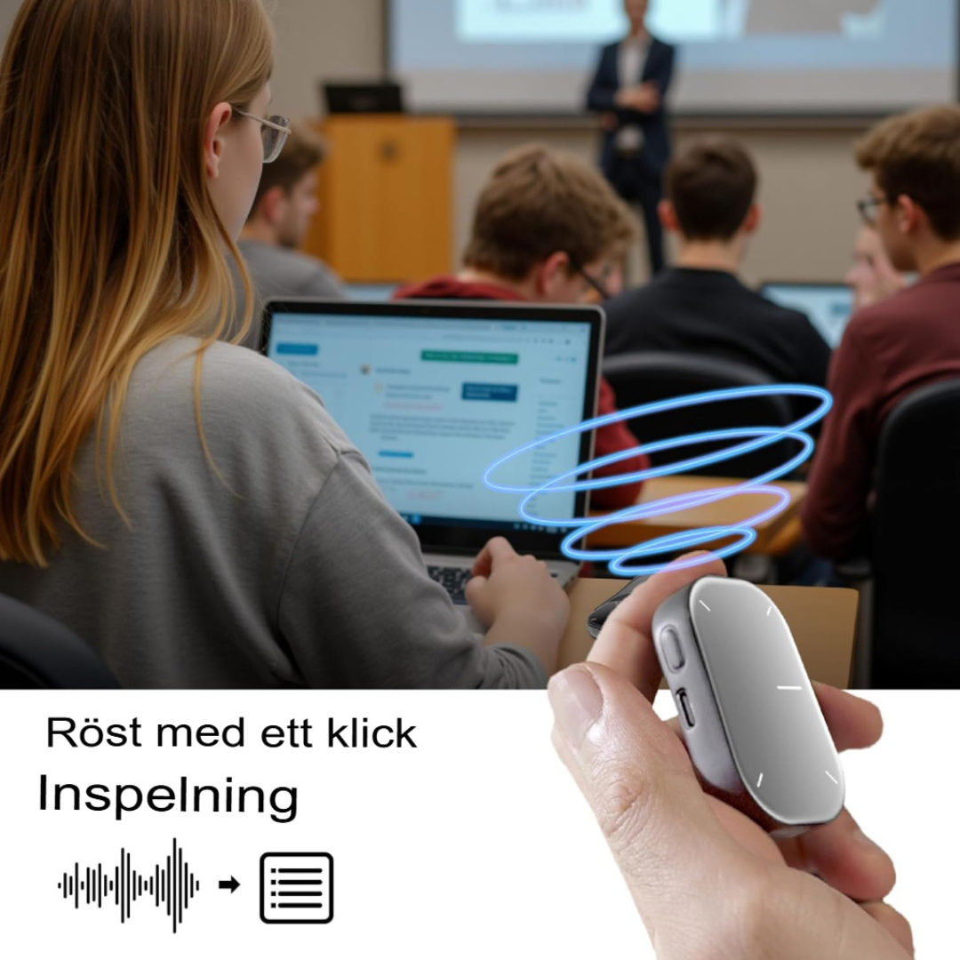 Mouse Pro: Allt-i-ett Magisk Touchpad, Laserpekare & Digital Penna