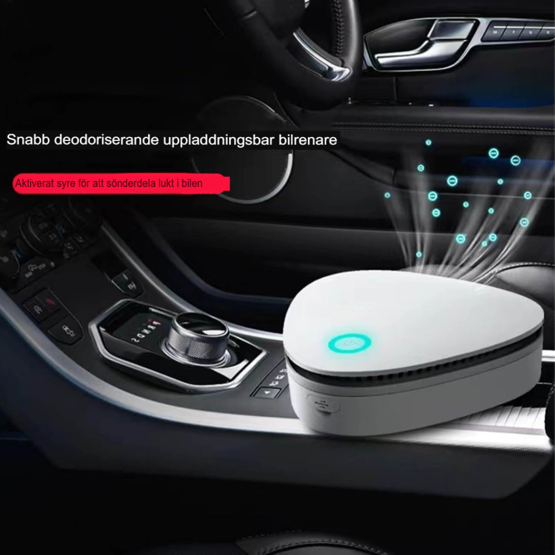 Mini FreshPro Luktborttagare | Ultimat Renare för Hem, Bil och Mer