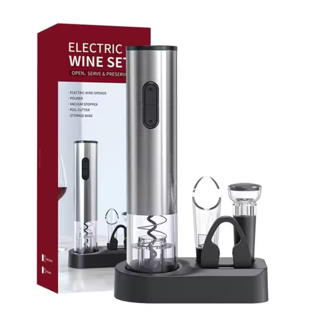 Ultimata Elektrisk Vinöppnare Kit