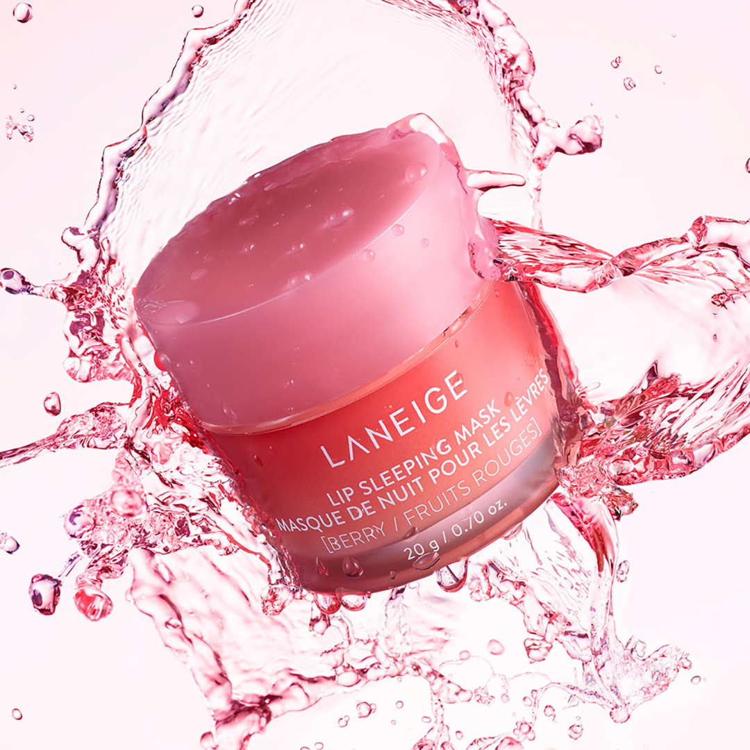 LANEIGE Läppsovande Mask | Vitamin C & Shea Smör för Intensiv Läpphydrering