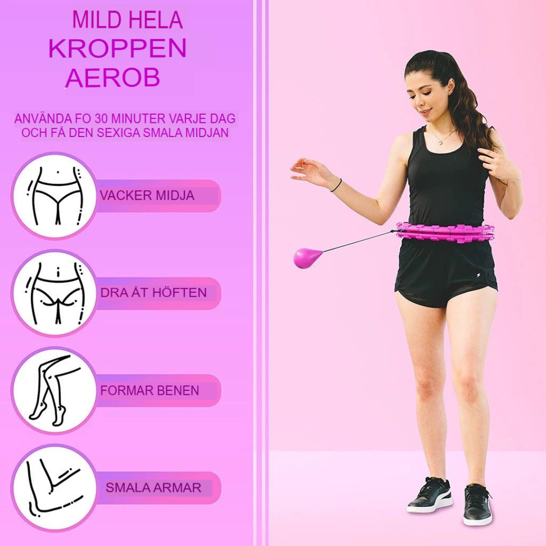 SmartFit Hula Hoop | Viktnedgång & Massage Träningshoop