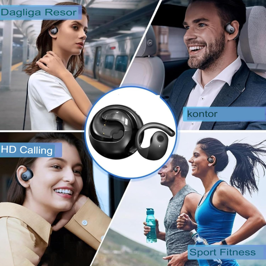 HydroBeat: Vattentäta Bluetooth Hörlurar | Kristallklart Ljud Överallt