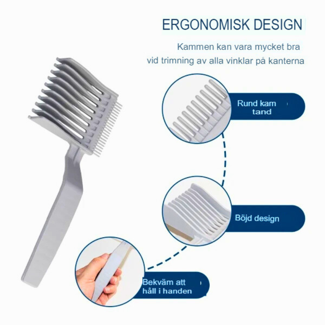 Universell Kamguide för Hårklippare | Precisionsklippningar Passar Alla Klippare