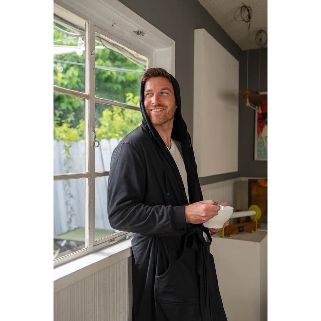 LuxeKille - Luxury Hooded Bathrobe