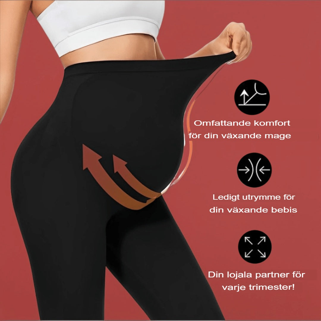 ComfortFit Graviditetsleggings | Stödjande & Smärtlindrande Mammakläder