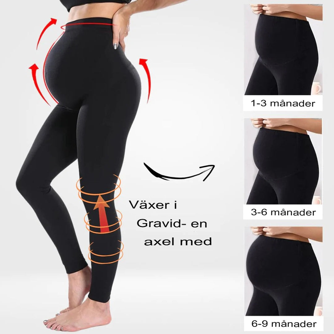 ComfortFit Graviditetsleggings | Stödjande & Smärtlindrande Mammakläder