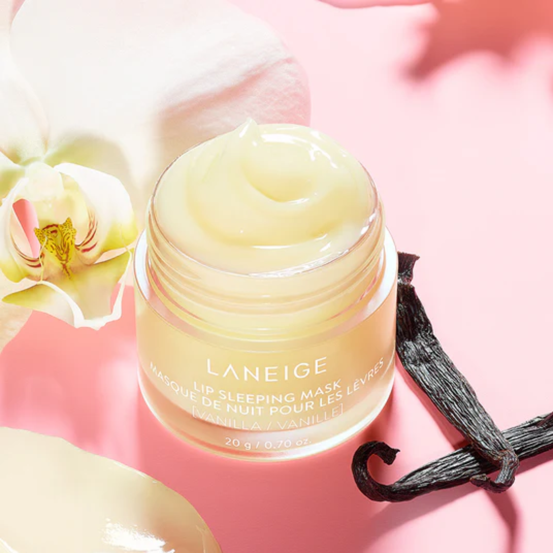 LANEIGE Läppsovande Mask | Vitamin C & Shea Smör för Intensiv Läpphydrering