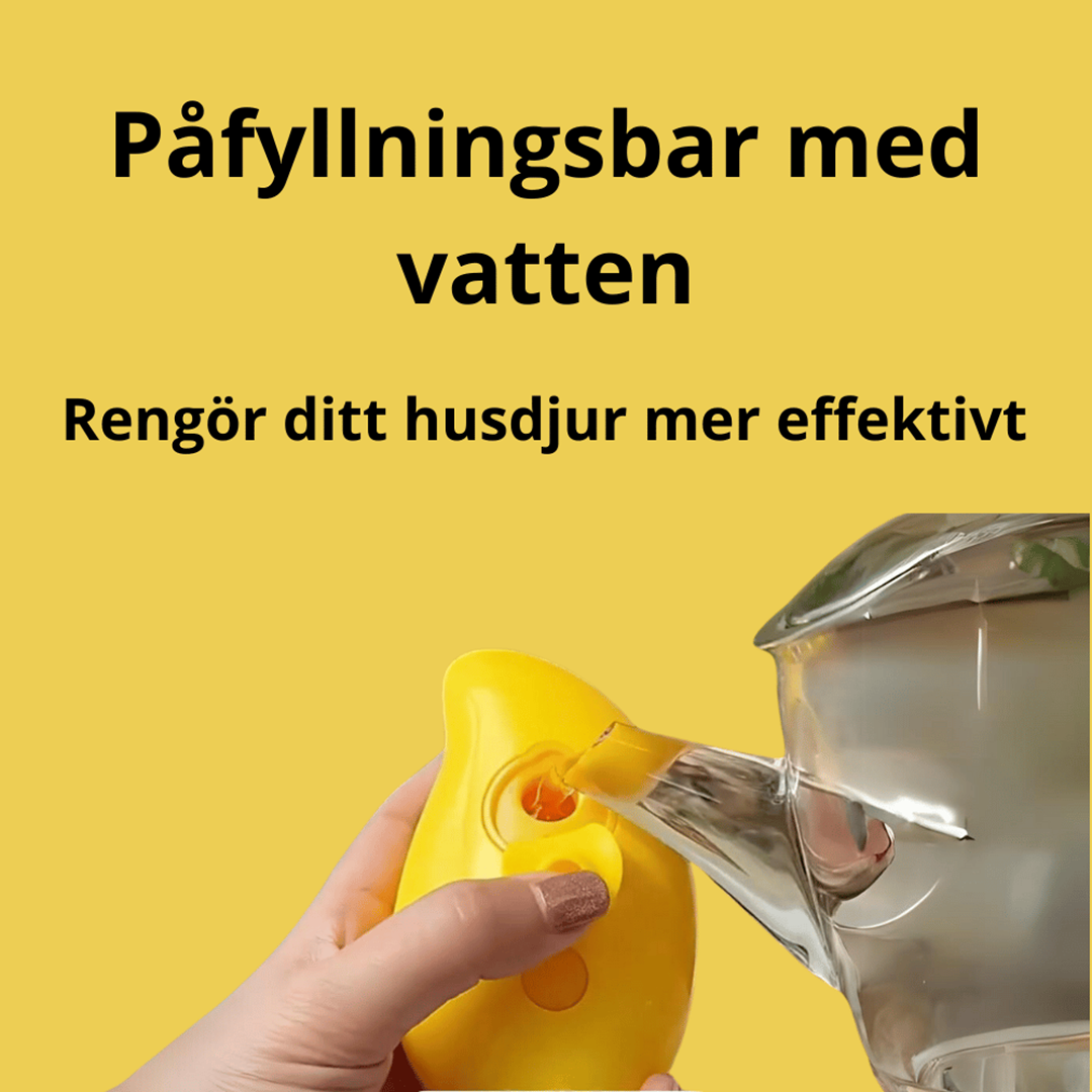 SteamFluff Pälsvårdsverktyg | Ångdriven, Smärtfri Rengöring av Päls