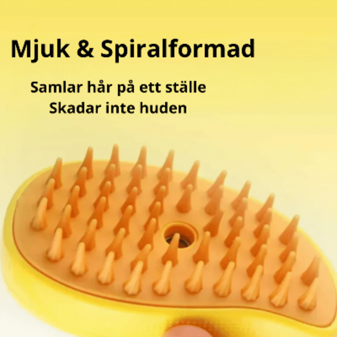 SteamFluff Pälsvårdsverktyg | Ångdriven, Smärtfri Rengöring av Päls