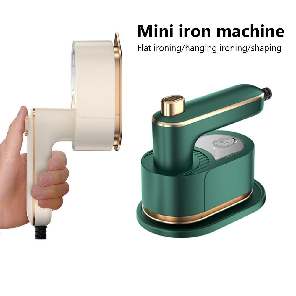 Mini Bärbar Handhållen Ångstrykjärn | Reseklart Plaggångare & Plattstrykjärn