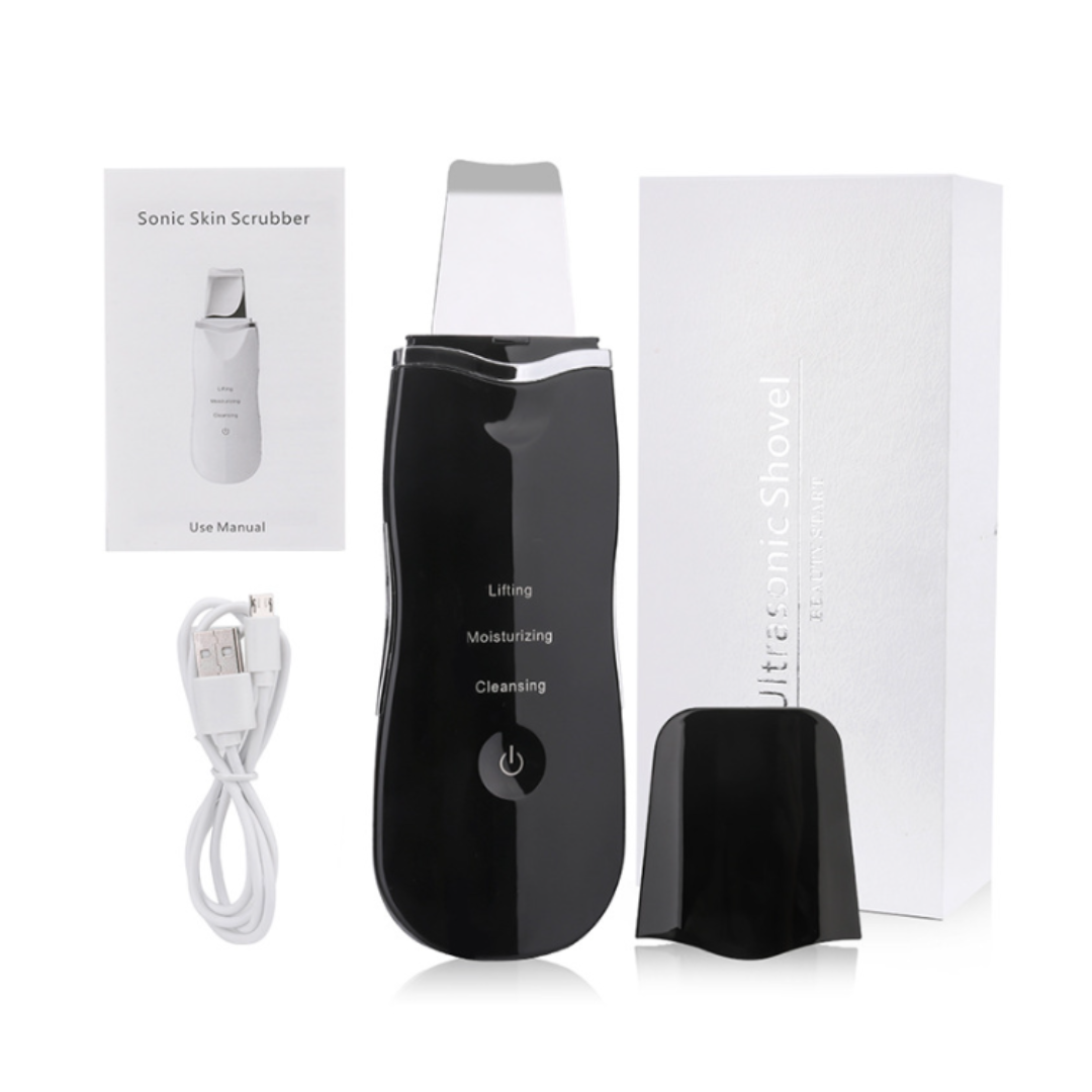 SonicGlow - Ultraljuds Hudskrubbare | Djuprengörande Porrengöring