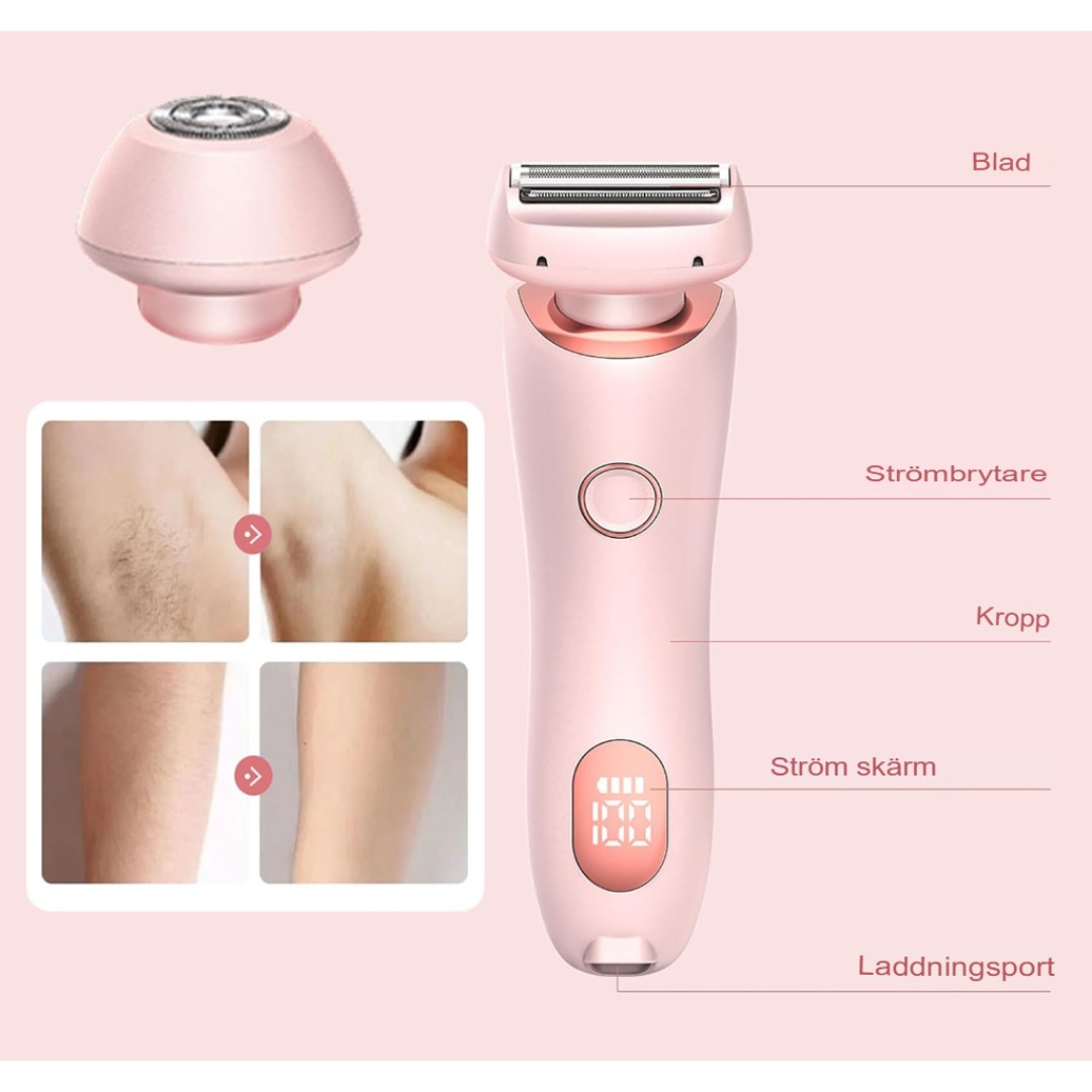 SmoothShave Dual | Precisions Rakapparat för Kvinnor