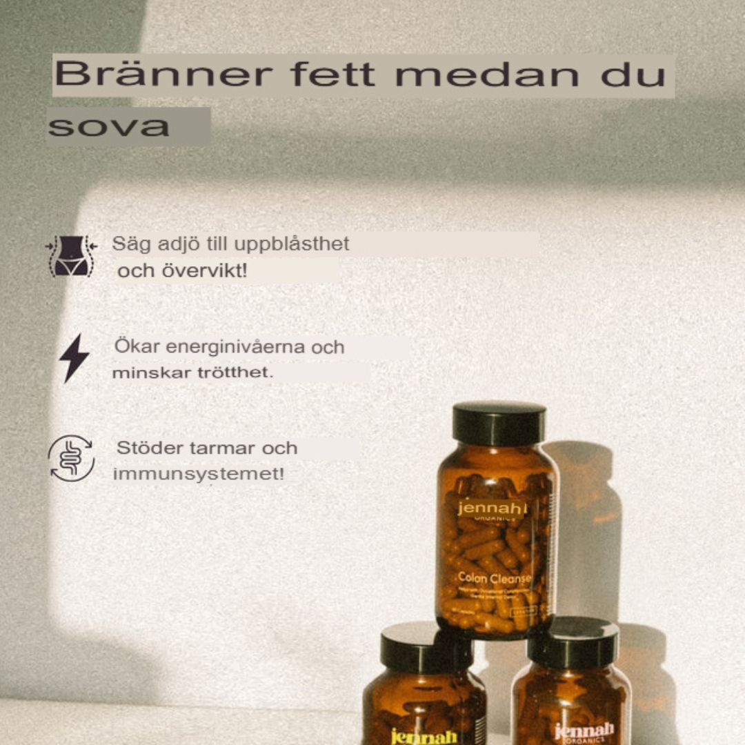 Platt Mage Kolonrening | Snabb Detox för Viktminskning