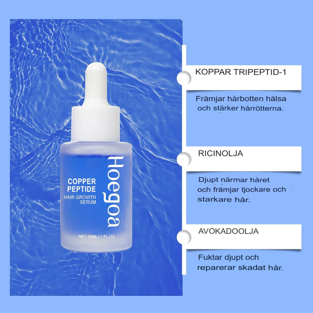 HOEGOA - Copper Peptide | Tjockare hår börjar här – Lägg till nu! 🧴✨