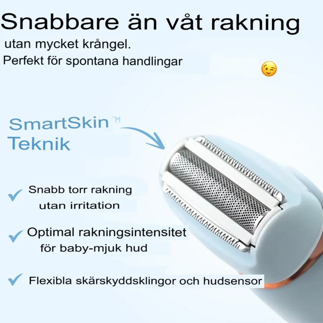 SmoothShave Dual | Precisions Rakapparat för Kvinnor