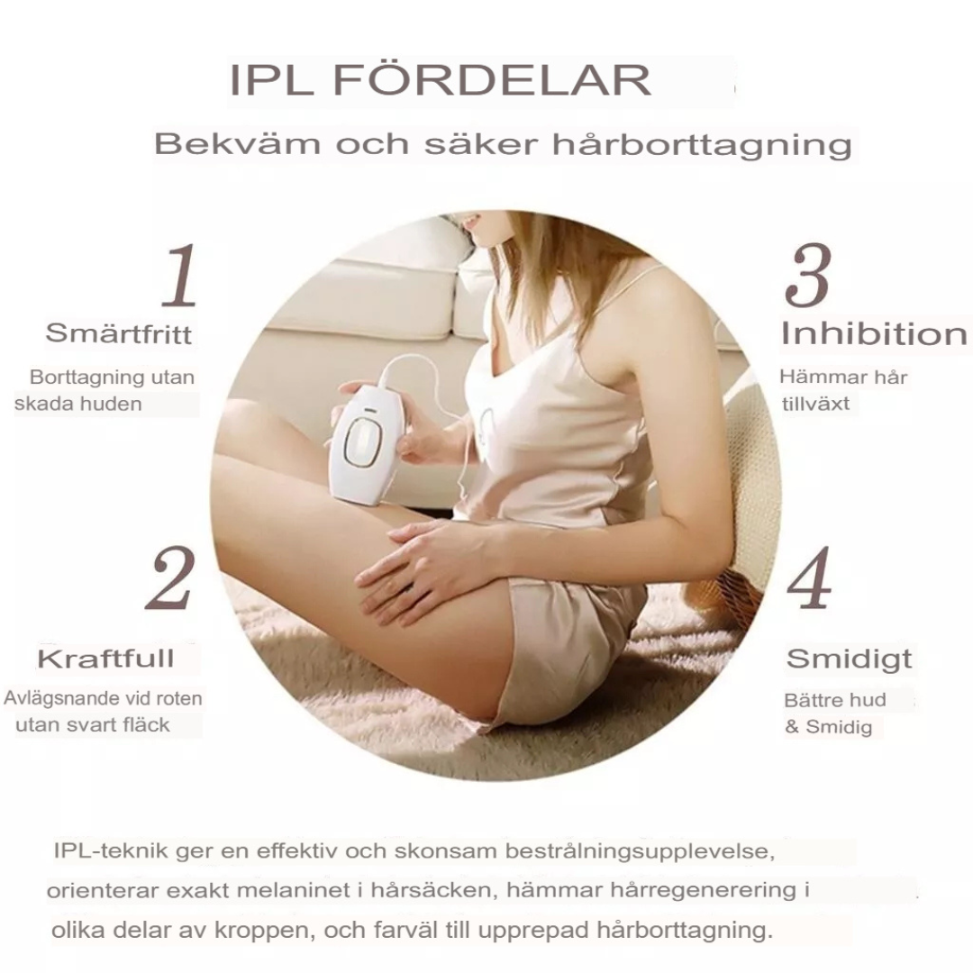 LaserSmooth | Permanent IPL-hårborttagningssystem