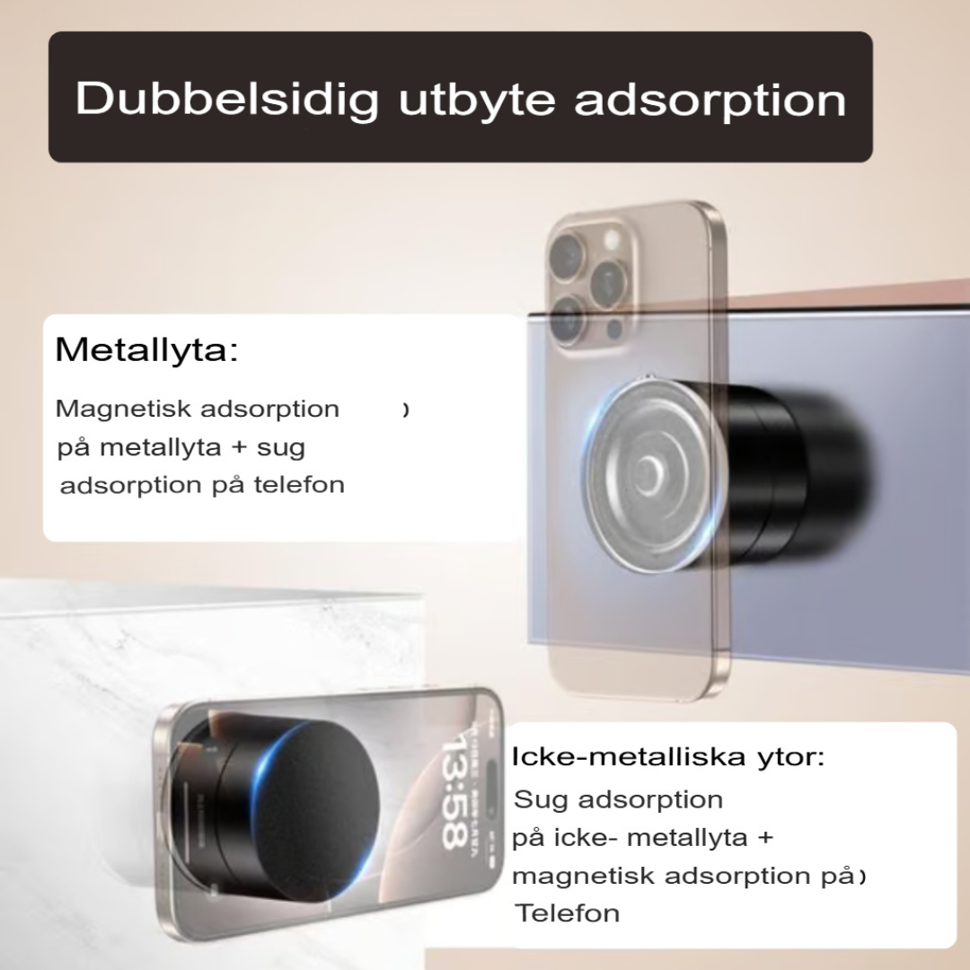 MagMount Ultra | Kraftfull Magnetisk Mobilhållare för Säker Fäste