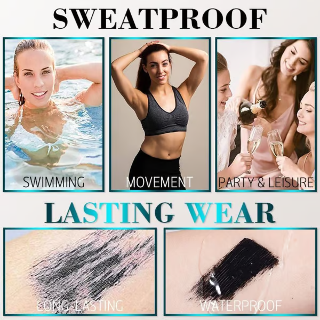 Curl Långtidsverkande Mascara + gratis sminkverktyg för ögonfransar