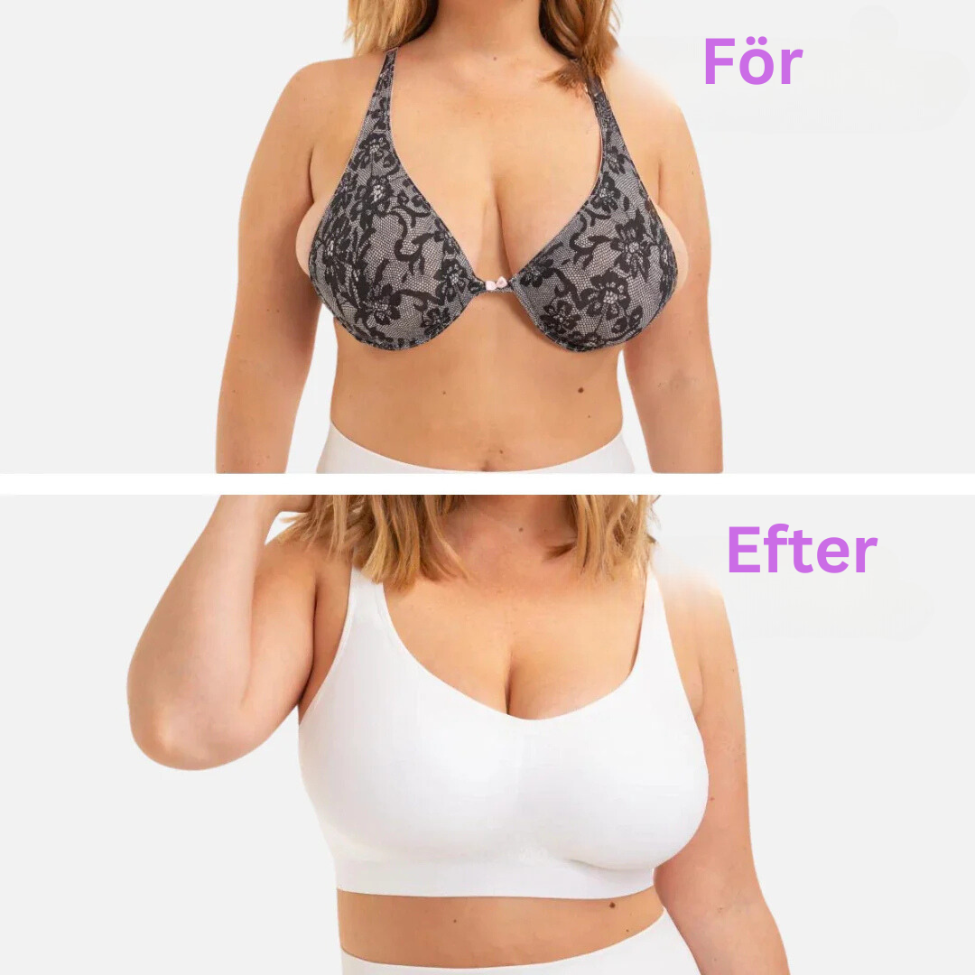 Formbärande komfort-bh med bygel