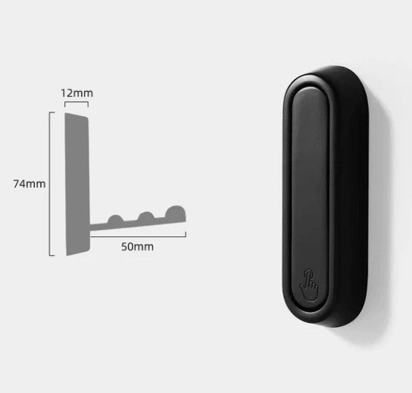 LuxeFold Väggkrokar | Platssparande, Elegant Design för Moderna Hem