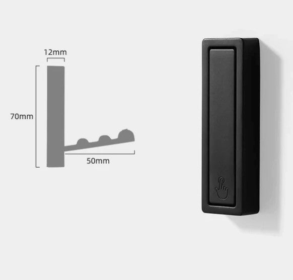 LuxeFold Väggkrokar | Platssparande, Elegant Design för Moderna Hem