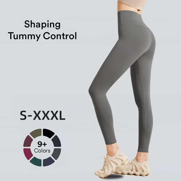 Formande Högmidjade Leggings | Slimmande Magkontroll