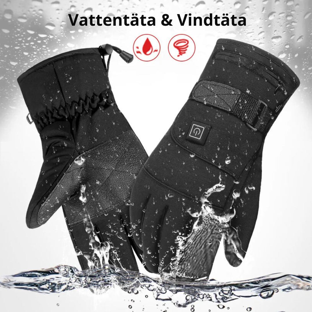 Elektriskt Uppvärmda Handskar med 3M Thinsulate™ Isolering