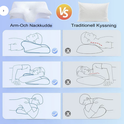 ComfortAlign Ortopedisk Kudde | Överlägsen Stöd & Smärtlindring
