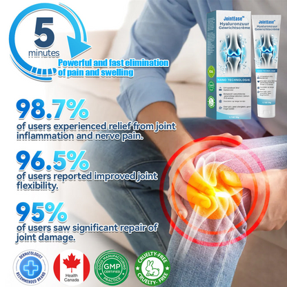 HydraJoint | Avancerad Hyaluronsyra Ledlindrande Kräm