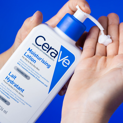 CeraVe Återfuktande Lotion | Daglig Fuktighetskräm med Hyaluronsyra & Ceramider för Torr Hud