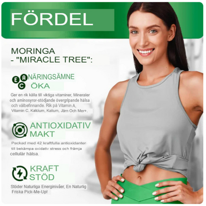 Rena Moringa Kapslar | Maximal Styrka för Sömn, Ledhälsa & Energi